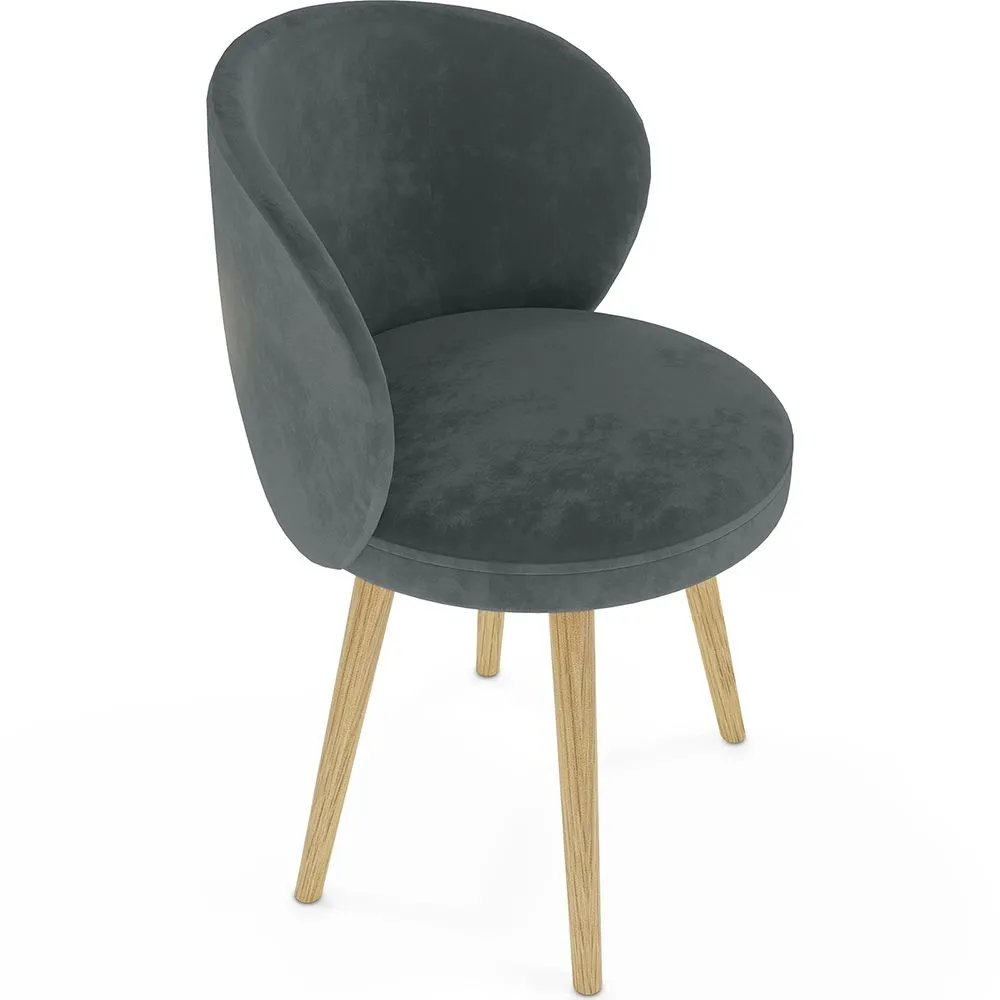 Cadeirão de design - Estofos em veludo - Yuna image 8