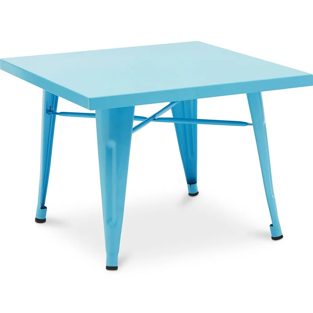 Mesa infantil - Design industrial - Metal - 60cm - Nova edição - Stylix image 8