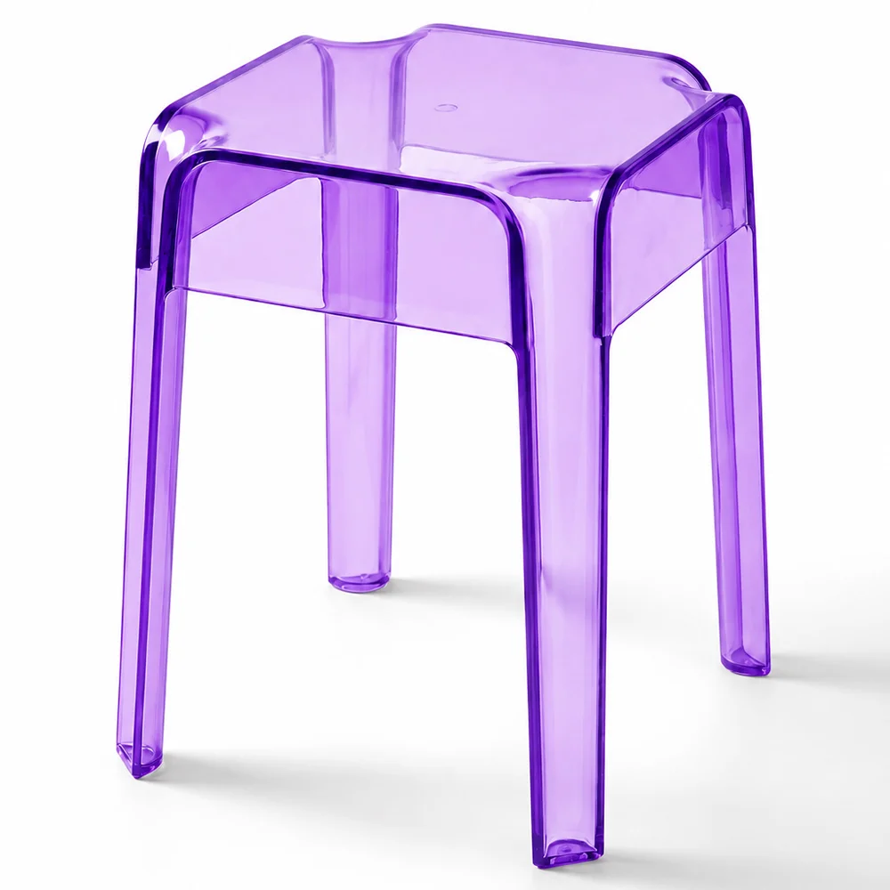 Banco Baixo Transparente - 47cm - Victoria Queen image 8