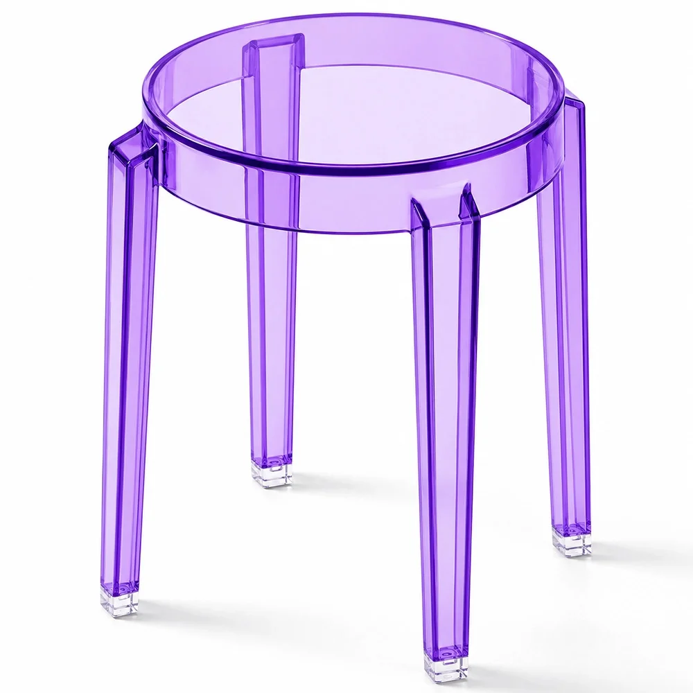 Banco Baixo Transparente - 47cm - Arthur image 8