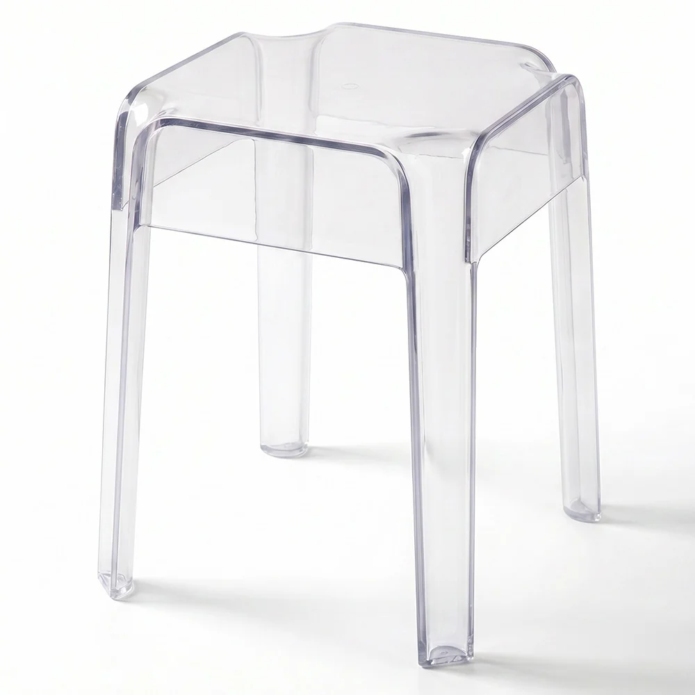 Banco Baixo Transparente - 47cm - Victoria Queen image 8