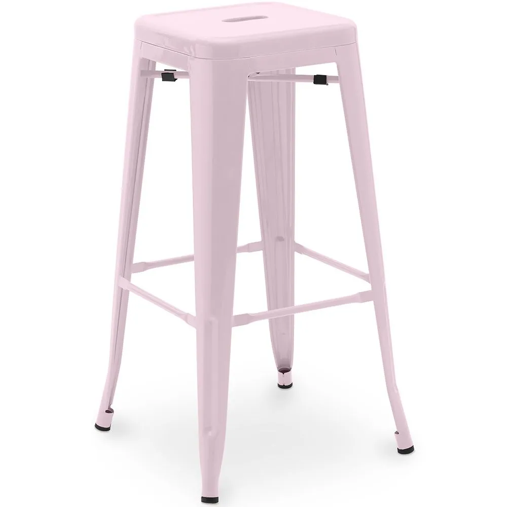 Banco de Bar – Estilo Industrial – Aço – 76 cm – Stylix image 8