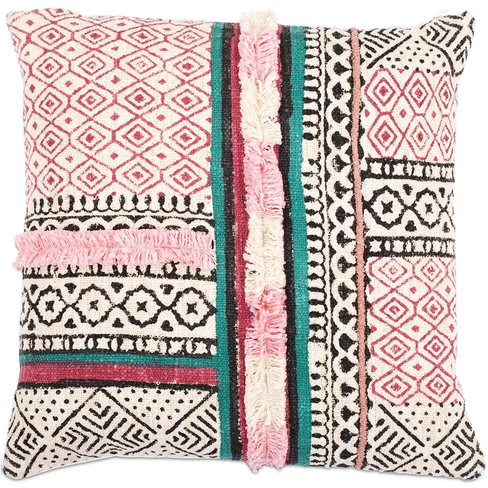 Almofada estilo boho Bali - Capa e enchimento inclusos - Cecilia image 8