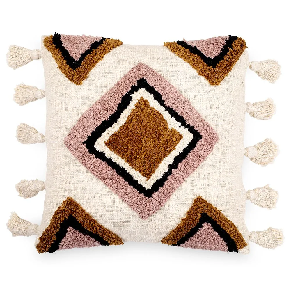 Almofada estilo boho Bali - Capa e enchimento inclusos - Aurelia image 8