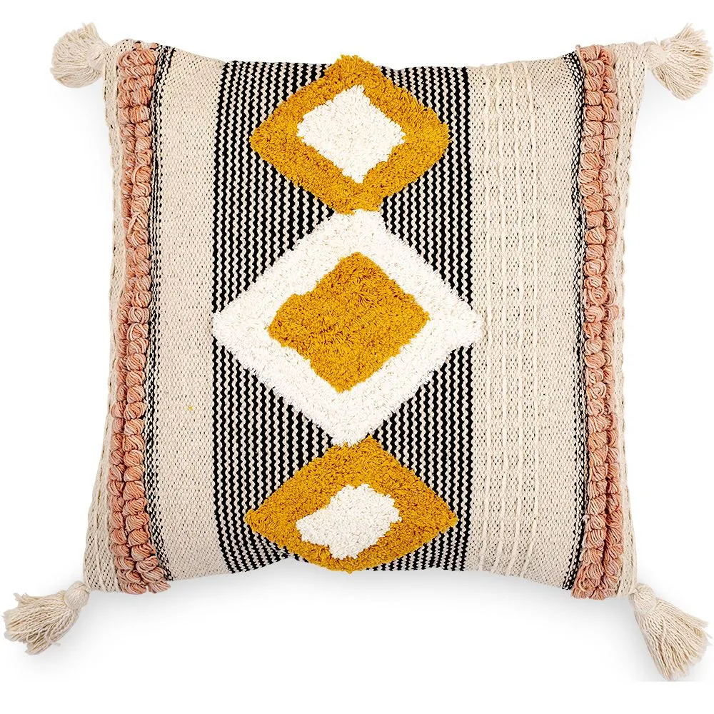 Almofada estilo boho Bali - Capa e enchimento inclusos - Mabel image 8
