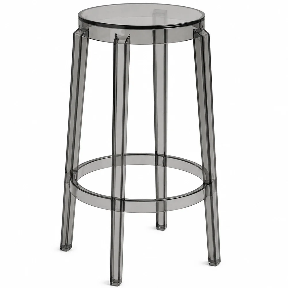 Banco de Design Transparente - 65cm - Arthur image 8