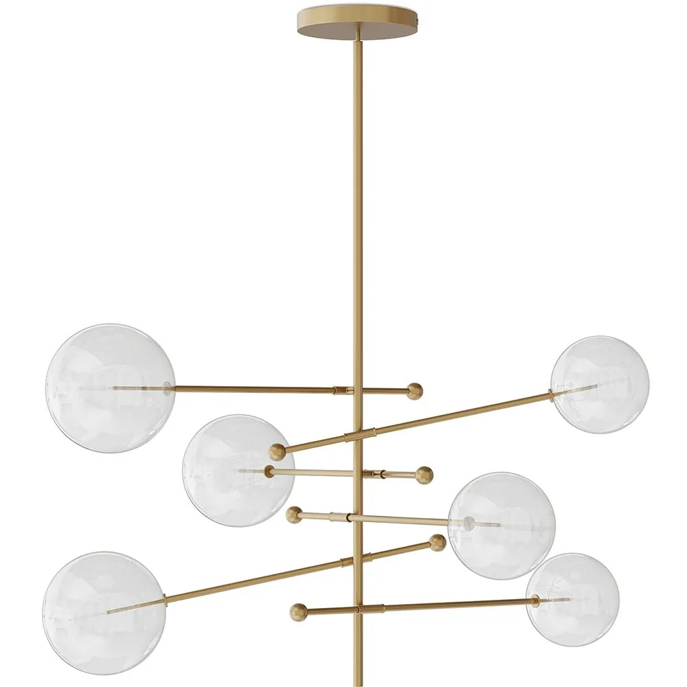 Luminária de teto com bolas - Luminária pendente de Desenho - Blun image 8