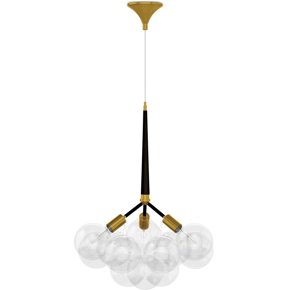 Luminária de teto com bolas de vidro - Luminária pendente de Desenho - Glaub






 image 8