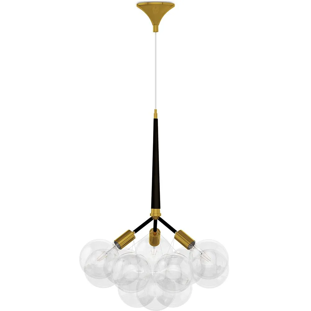 Luminária de teto com bolas de vidro - Luminária pendente de Desenho - Glaub






 image 8