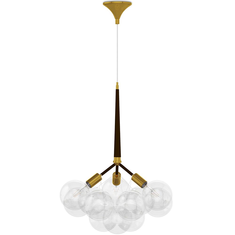 Luminária de teto com bolas de vidro - Luminária pendente de Desenho - Glaub






 image 8