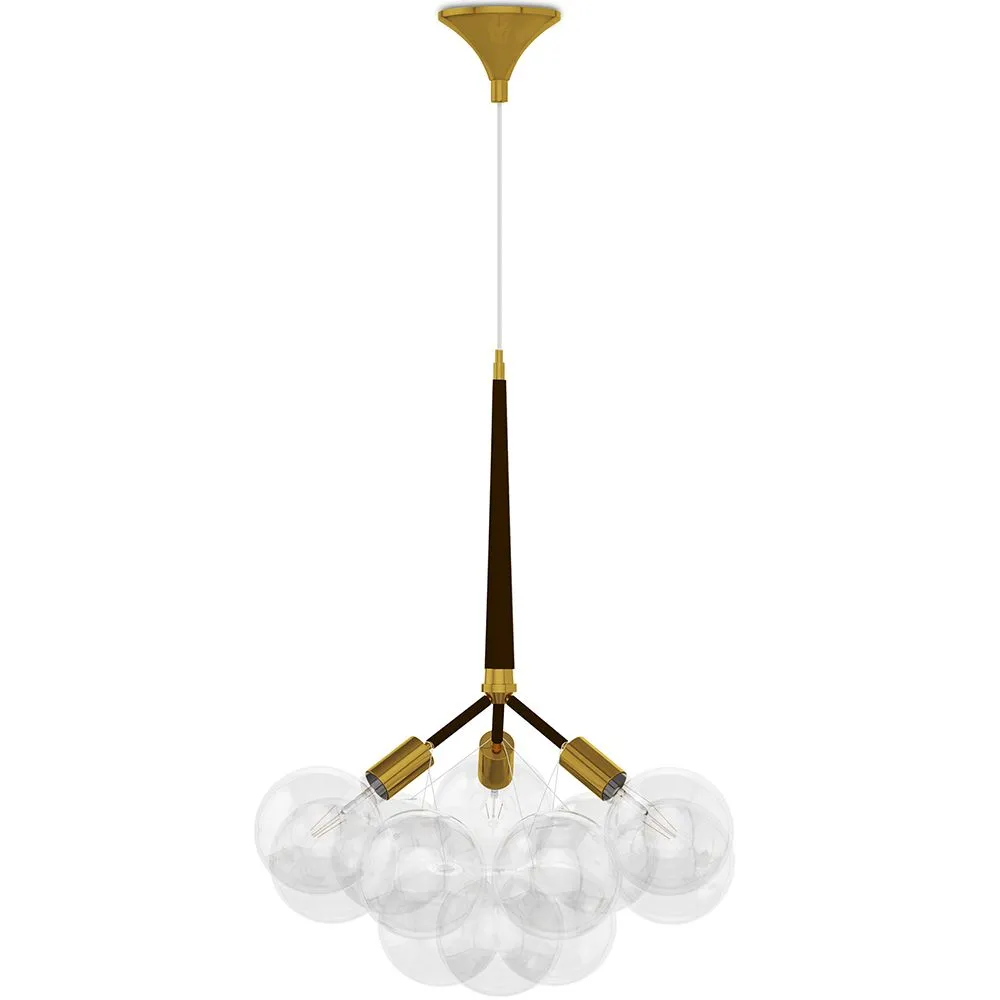 Luminária de teto com bolas de vidro - Luminária pendente de Desenho - Glaub






 image 8