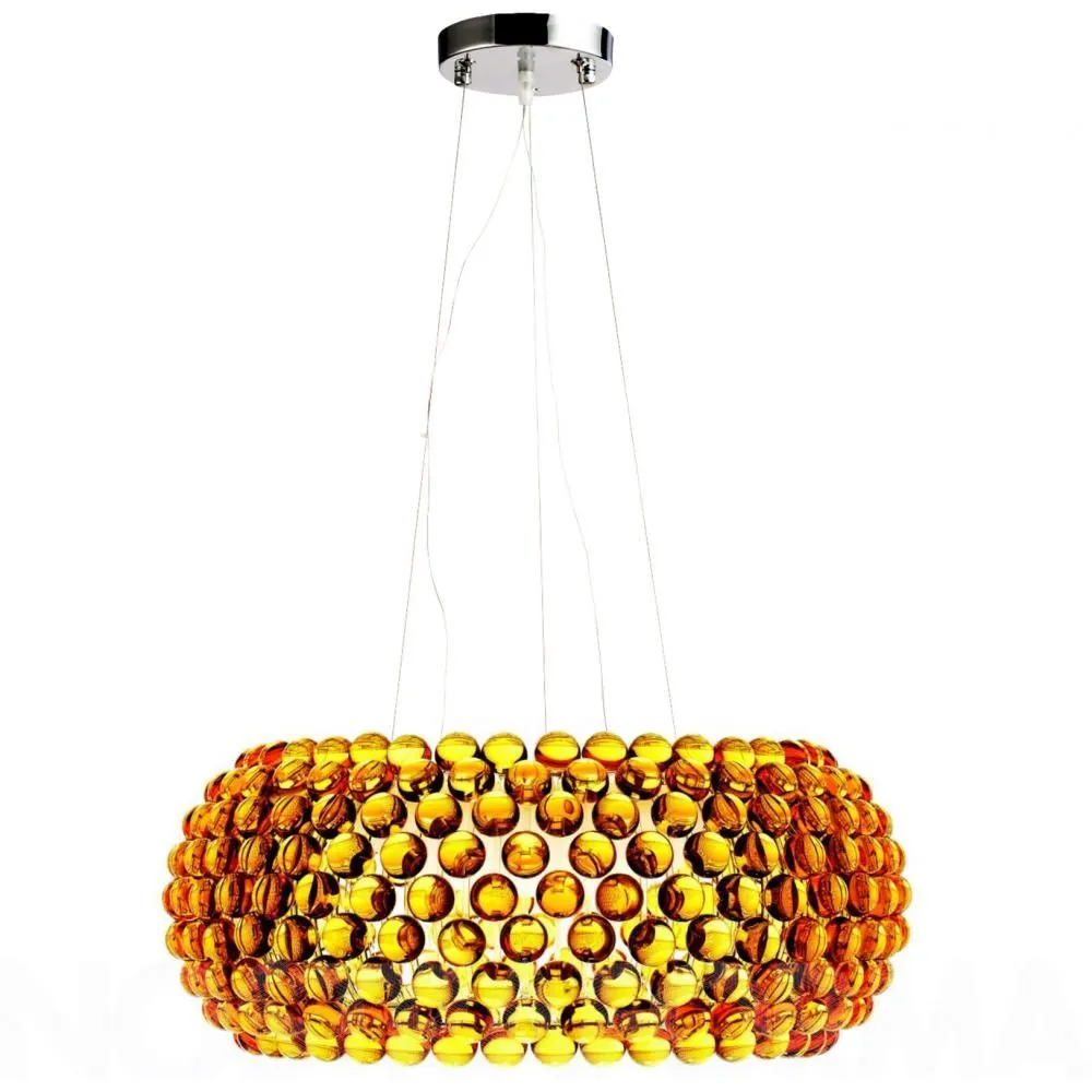 Luminária de Teto - Luminária Pendente Bolas de Cristal - 50cm - Savoni image 8