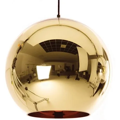 Luminária de Teto - Luminária Pendente Globo de Metal - 25 cm - Range image 8