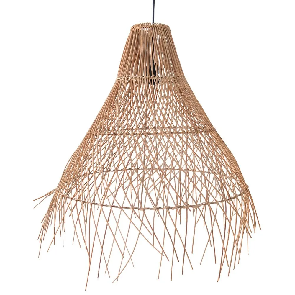 Luminária de teto de vime - Luminária pendente de stile Boho Bali - Trui image 8