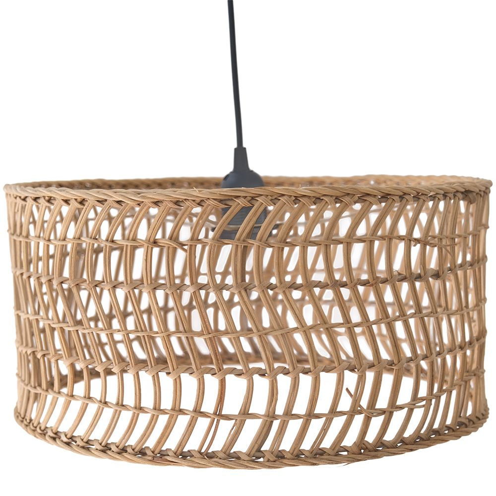 Luminária de teto em rattan - Luminária pendente de stile Boho Bali - Beri image 8