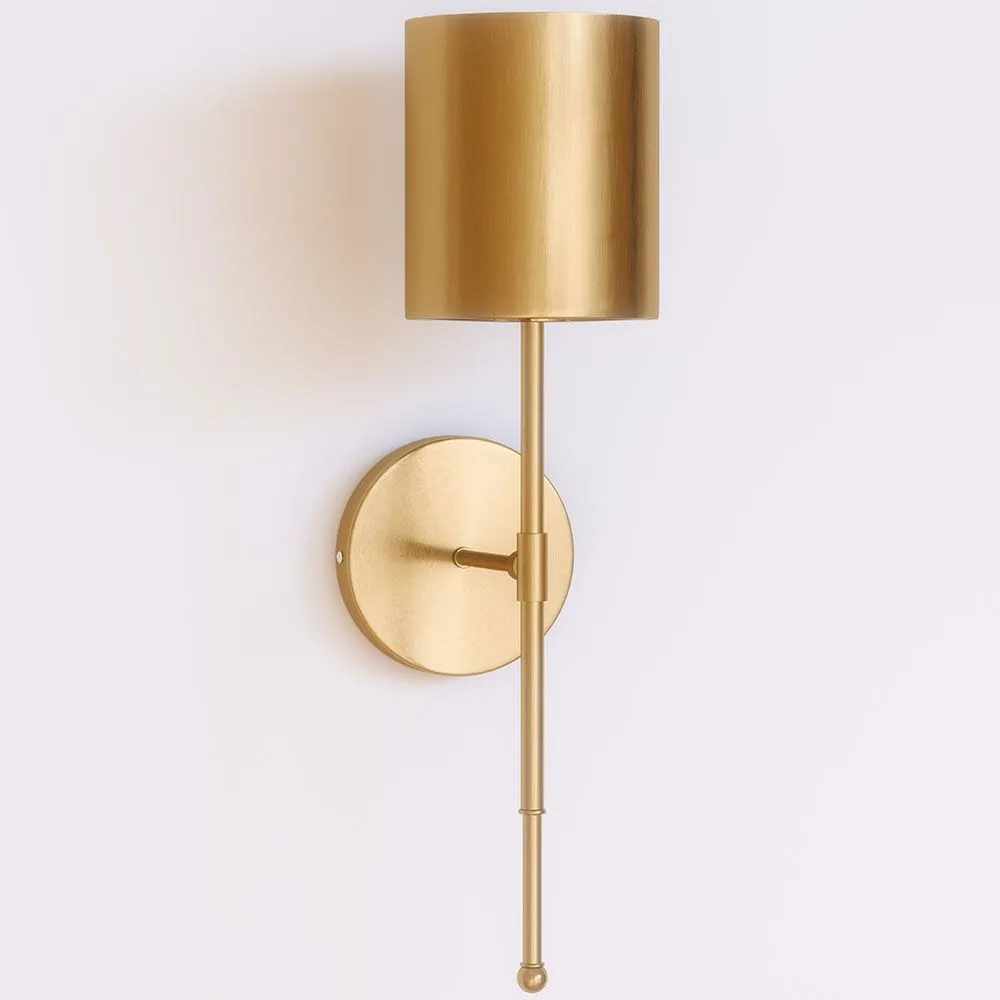 Candeeiro Aplique de Parede - Metal Dourado - Hay image 8