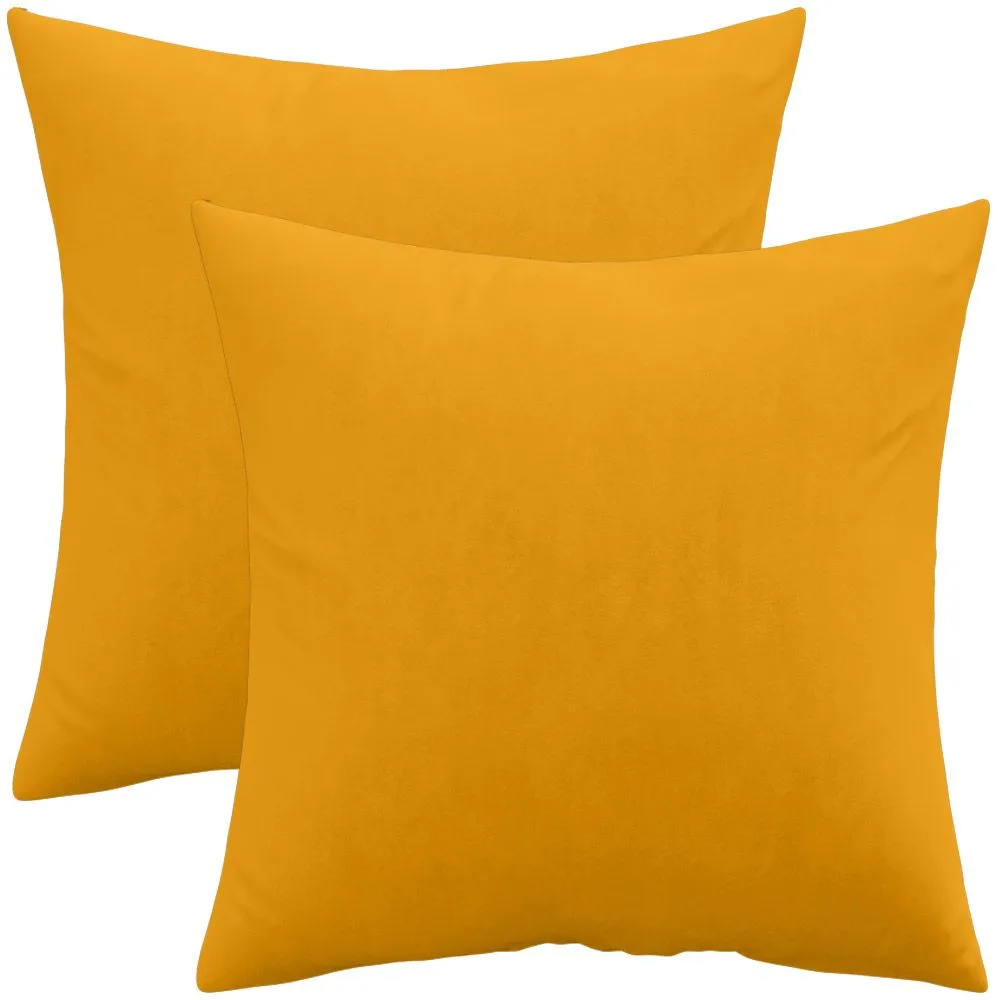 Conjunto de 2 almofadas de veludo - capa e enchimento - Mesmal image 8
