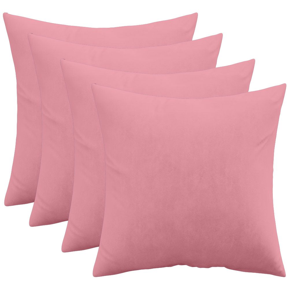 Conjunto de 4 almofadas de veludo - capa e enchimento - Mesmal image 8