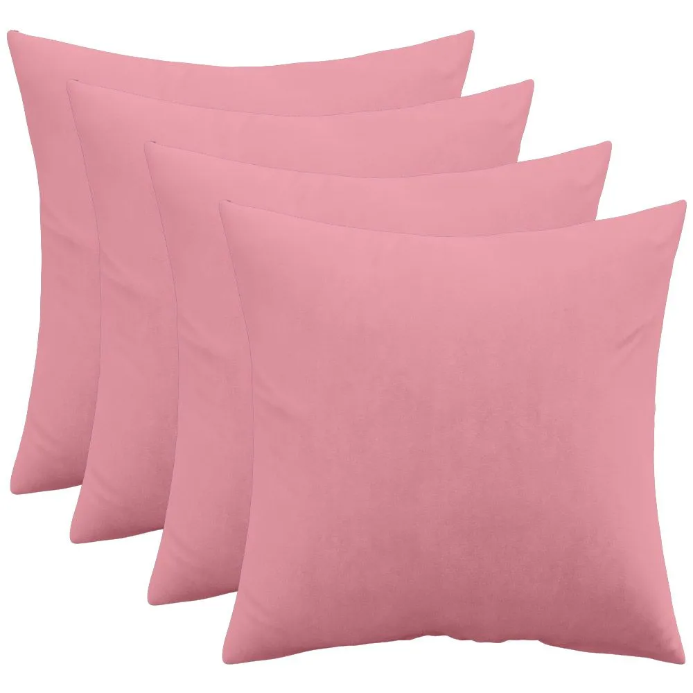 Conjunto de 4 almofadas de veludo - capa e enchimento - Mesmal image 8