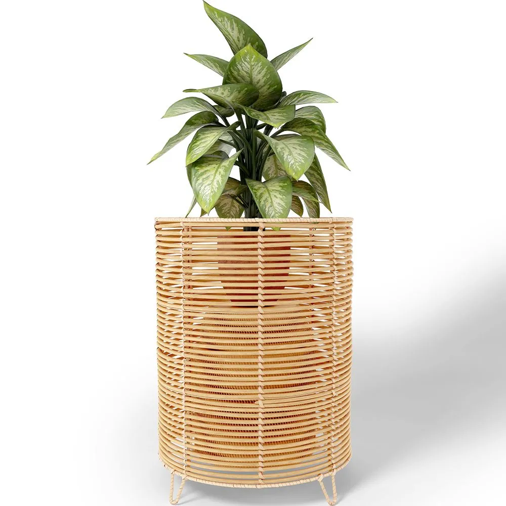 Vaso de Chão Redondo - Estilo Boho - 28 CM - Laers image 8
