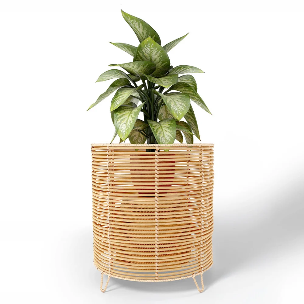 Vaso de Chão Redondo - Estilo Boho - 28 CM - Laers image 8