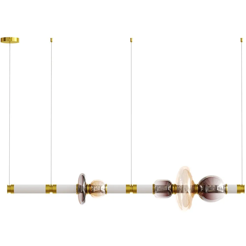 Luminária Pendente de Cristal - LED - Singlen 120 CM image 8