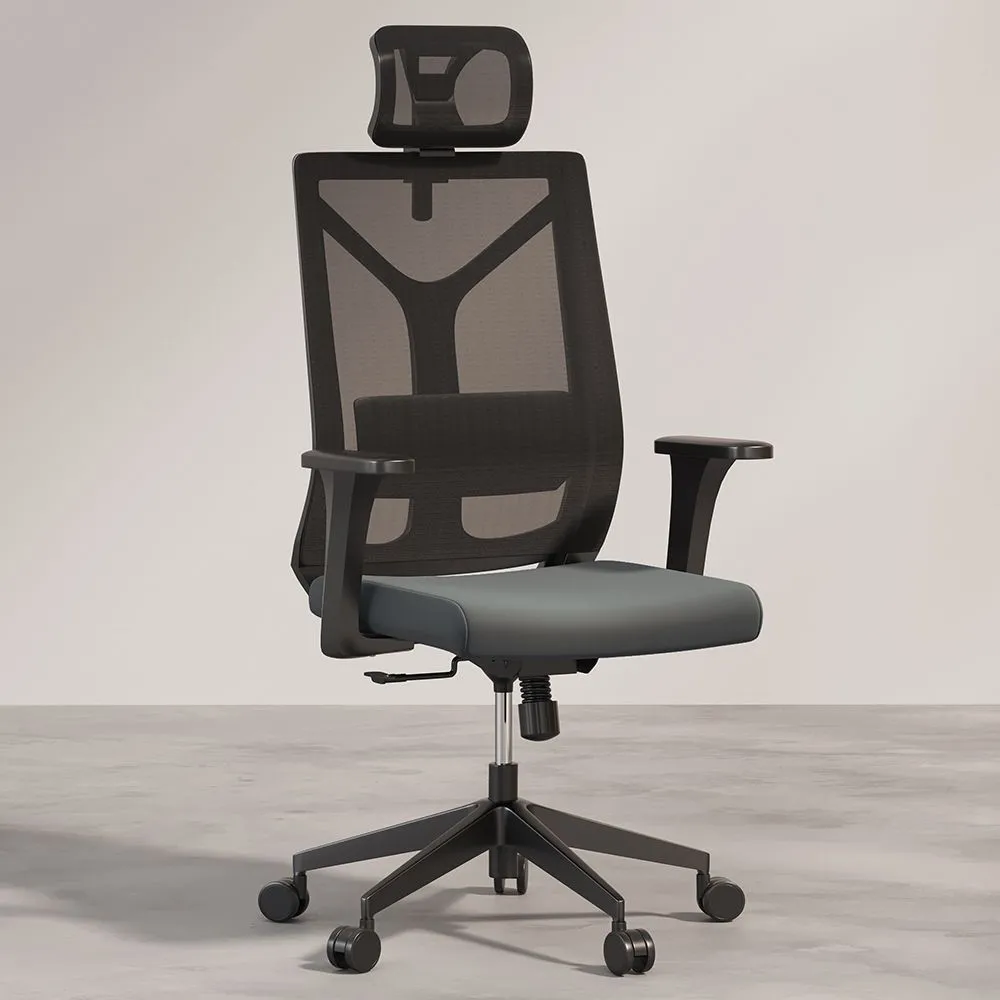 Cadeira de escritório ergonômica com rodas e apoio para braços - Pebbles image 8