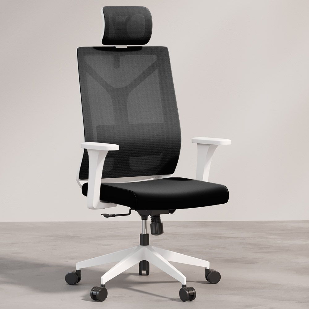 Cadeira de escritório ergonômica com rodas e apoio para braços - Ergal image 8