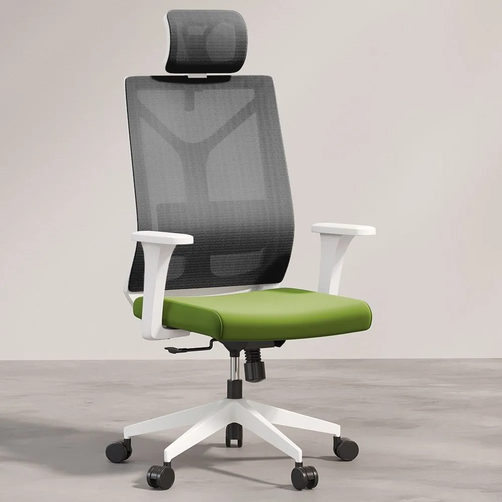 Cadeira de escritório ergonômica com rodas e apoio para braços - Ergal image 8