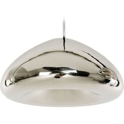  Luminária de Teto - Luminária Pendente em Metal Cromado - 30 cm - Nullify image 8