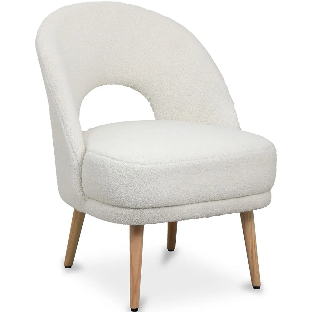 Cadeira de Jantar Estofada em Bouclé - Devy image 8