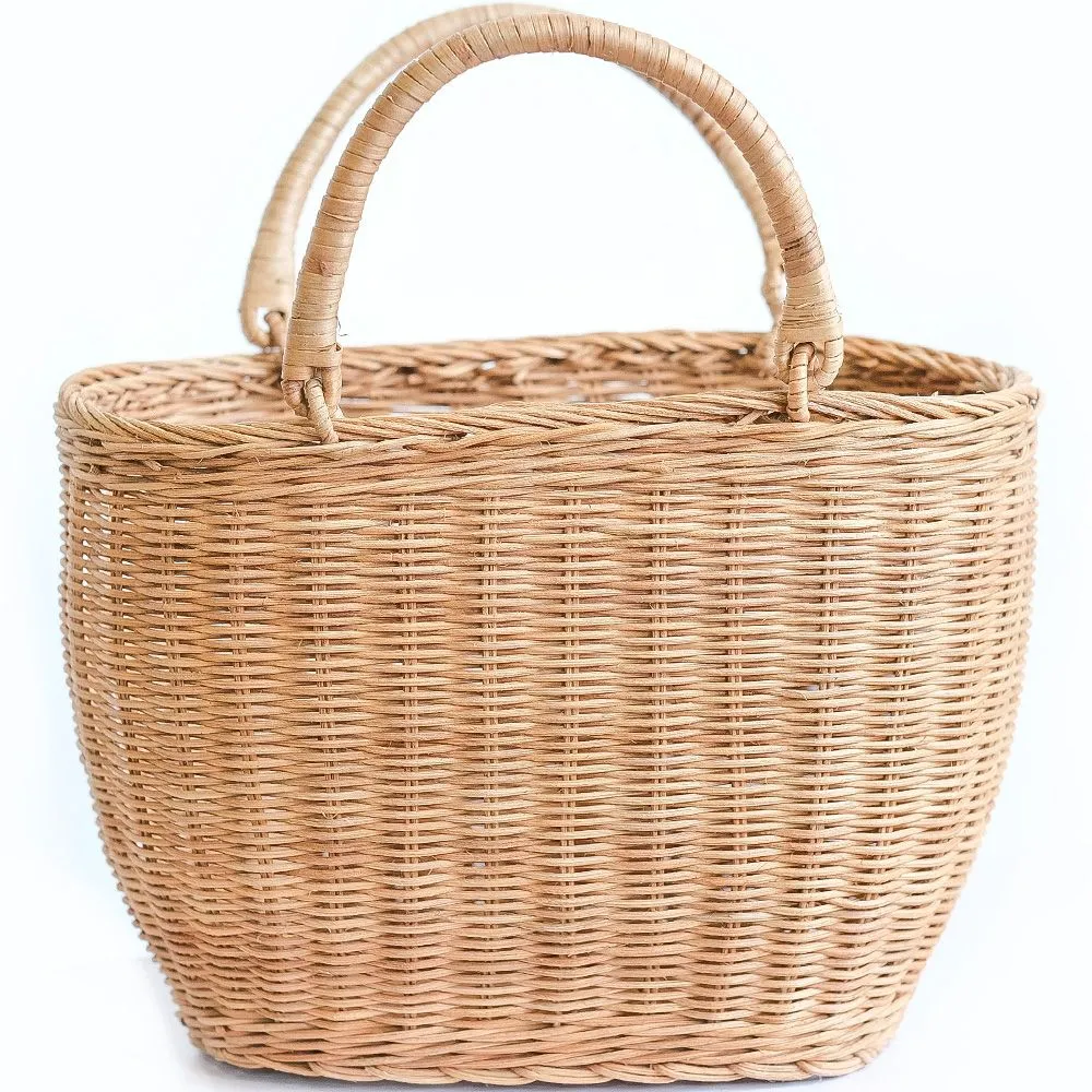 Cesto de vime com alças - Keray image 8
