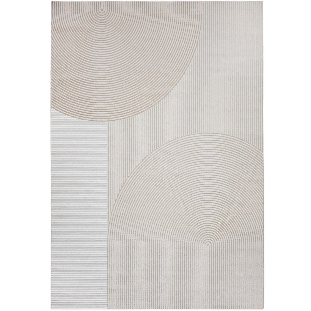 Tapete Grande com Design Contemporâneo e Moderno - Bege (290x200 cm) - Ryng image 8