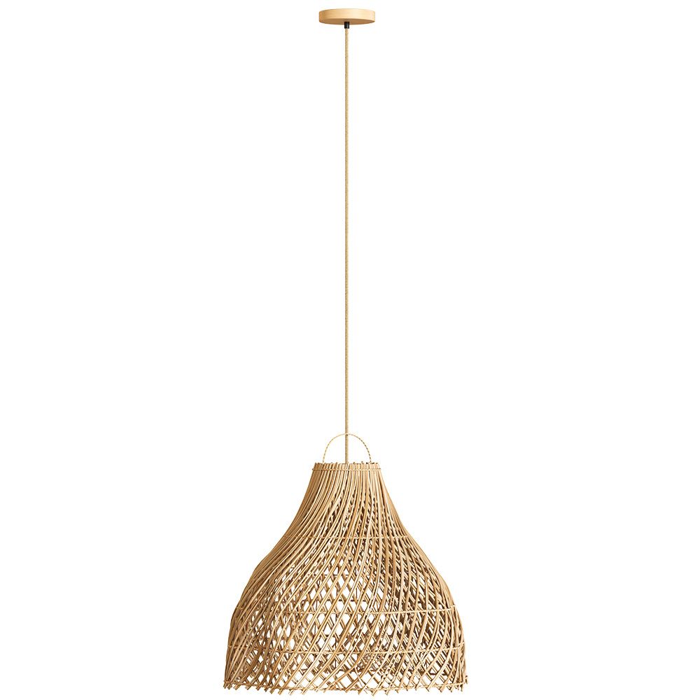 Lâmpada Pendente em Rattan Estilo Boho - Rodric image 8