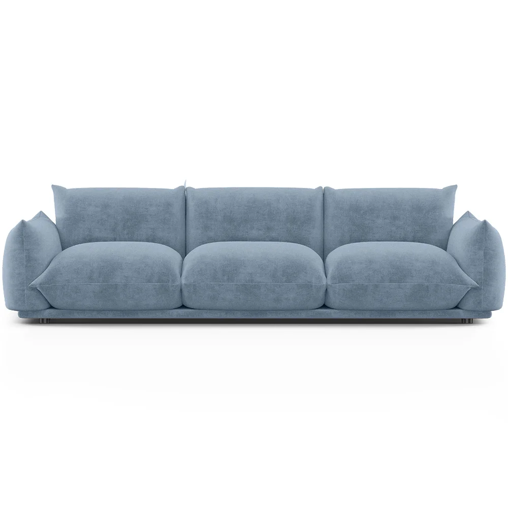 Sofá de 3 lugares - Estofado em veludo - Wers image 8