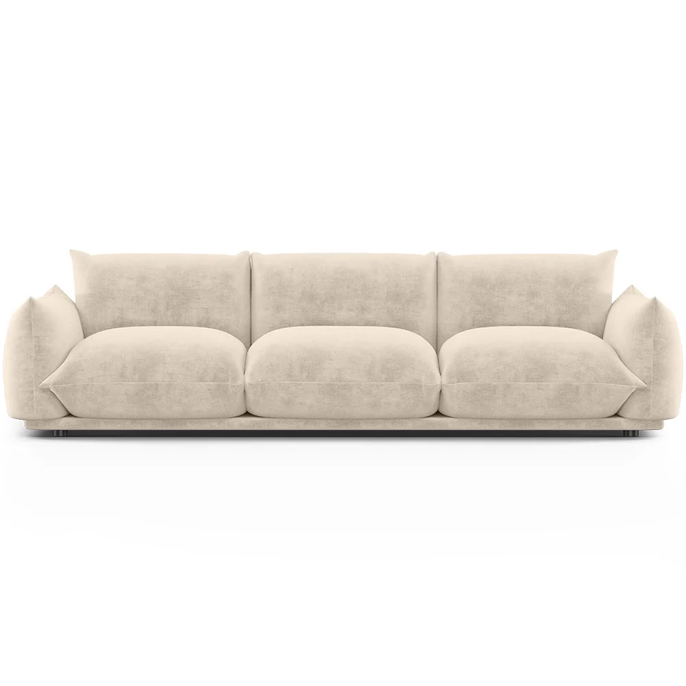 Sofá de 3 lugares - Estofado em veludo - Wers image 8