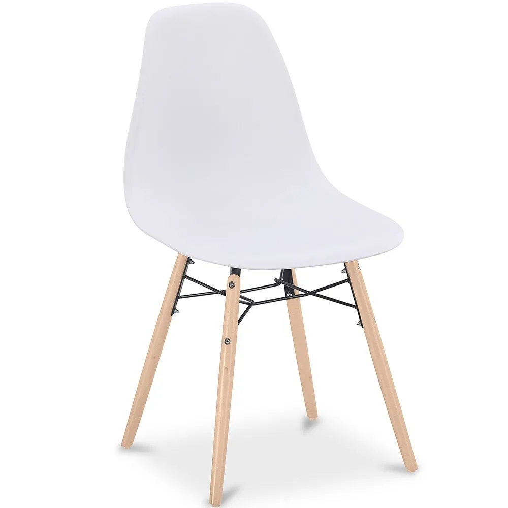 Cadeira de Jantar - Design Escandinavo - Pernas de Madeira - Skögur image 8