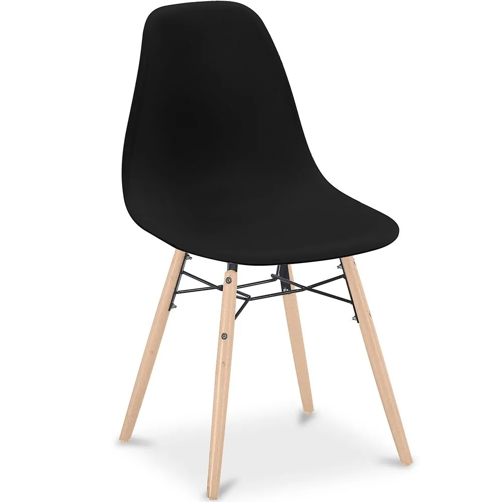 Cadeira de Jantar - Design Escandinavo - Pernas de Madeira - Skögur image 8