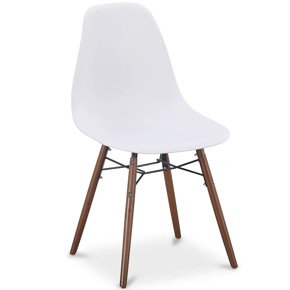 Cadeiras de Jantar - Design Escandinavo - Pés de Madeira Escura - Skögur image 8