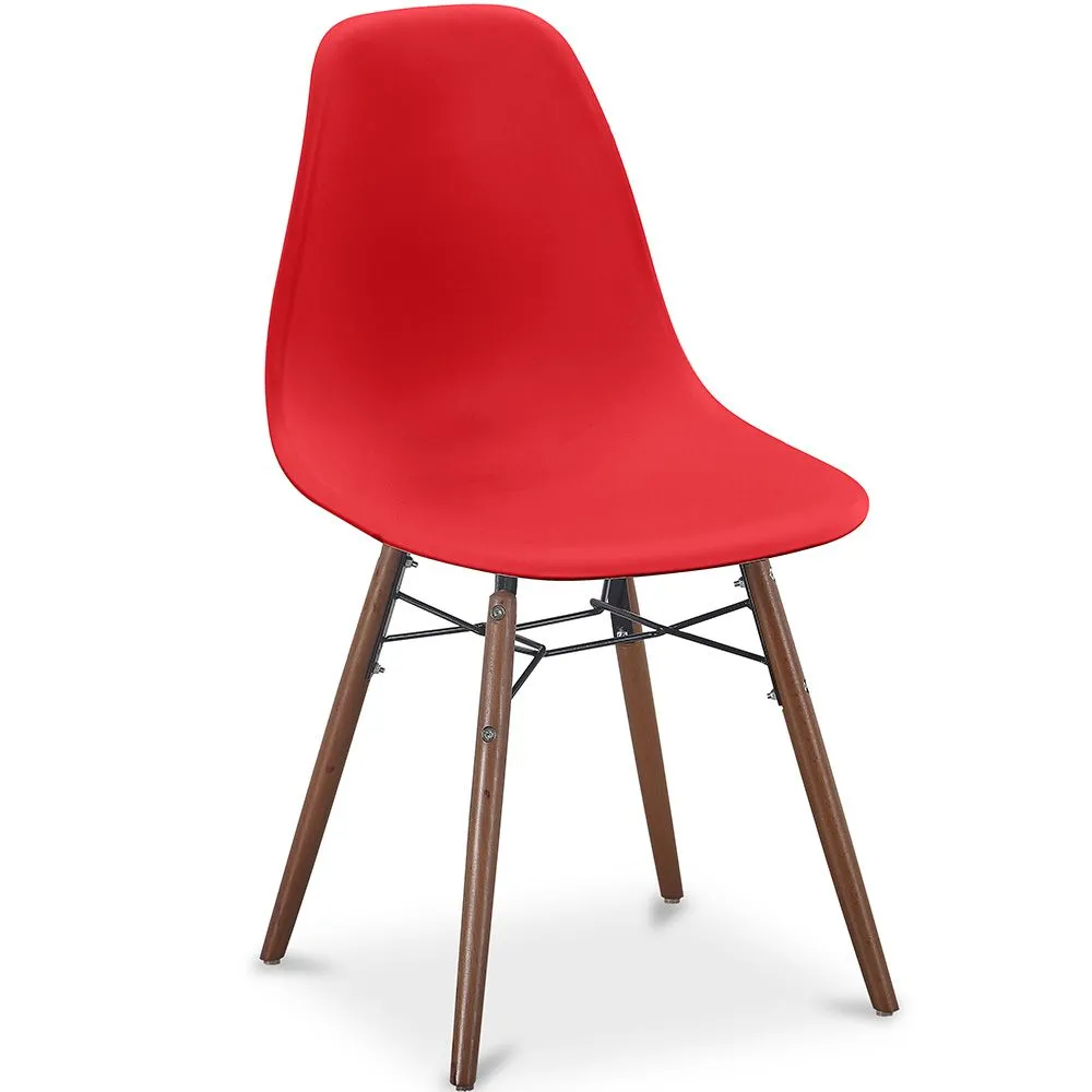 Cadeiras de Jantar - Design Escandinavo - Pés de Madeira Escura - Skögur image 8