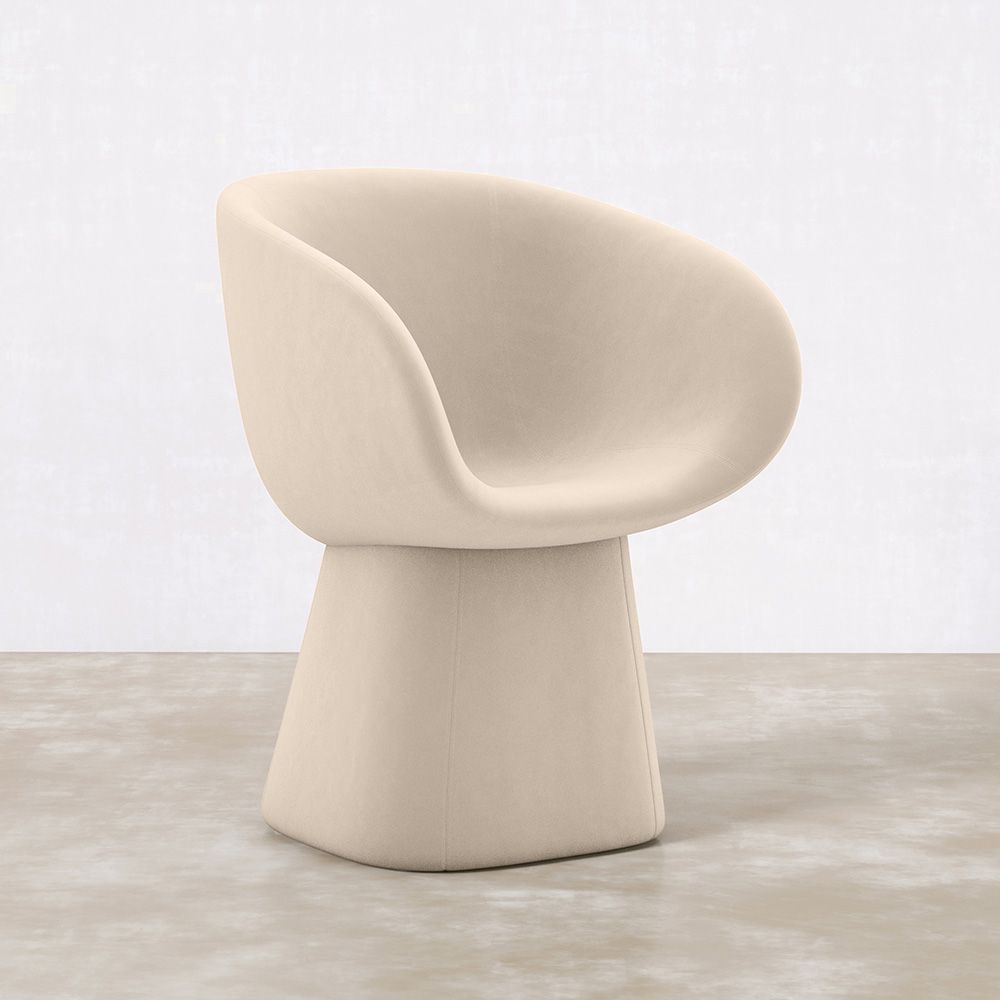 Cadeirão de Design Escultural Estofado - Para Hotéis, Restaurantes e Espaços de Luxo - Ideali image 8