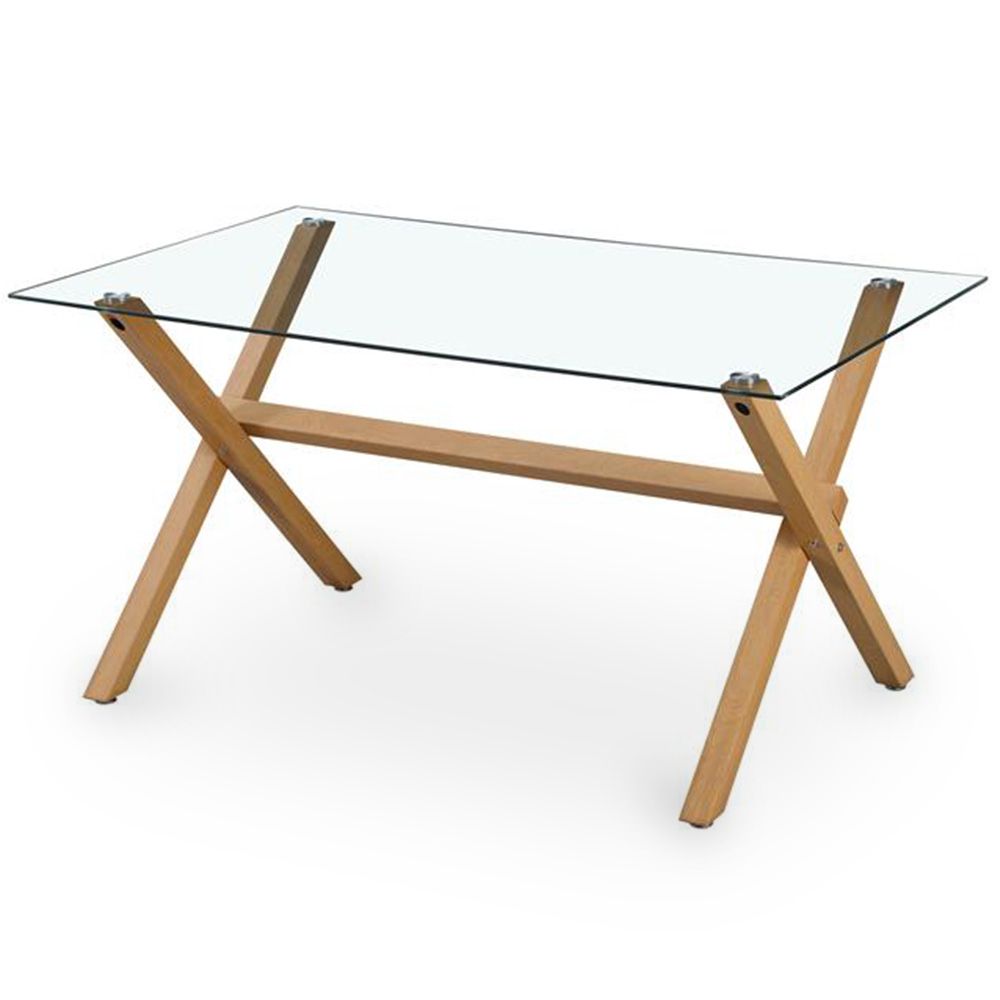 Mesa de Jantar Retangular - Design Escandinavo - 6 Lugares - Tesfa image 8