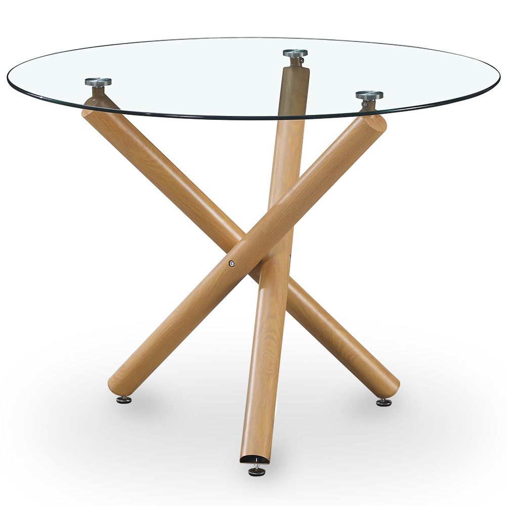 Mesa de Jantar Redonda - Design Escandinavo - 4/5 Lugares - Tesfa image 8