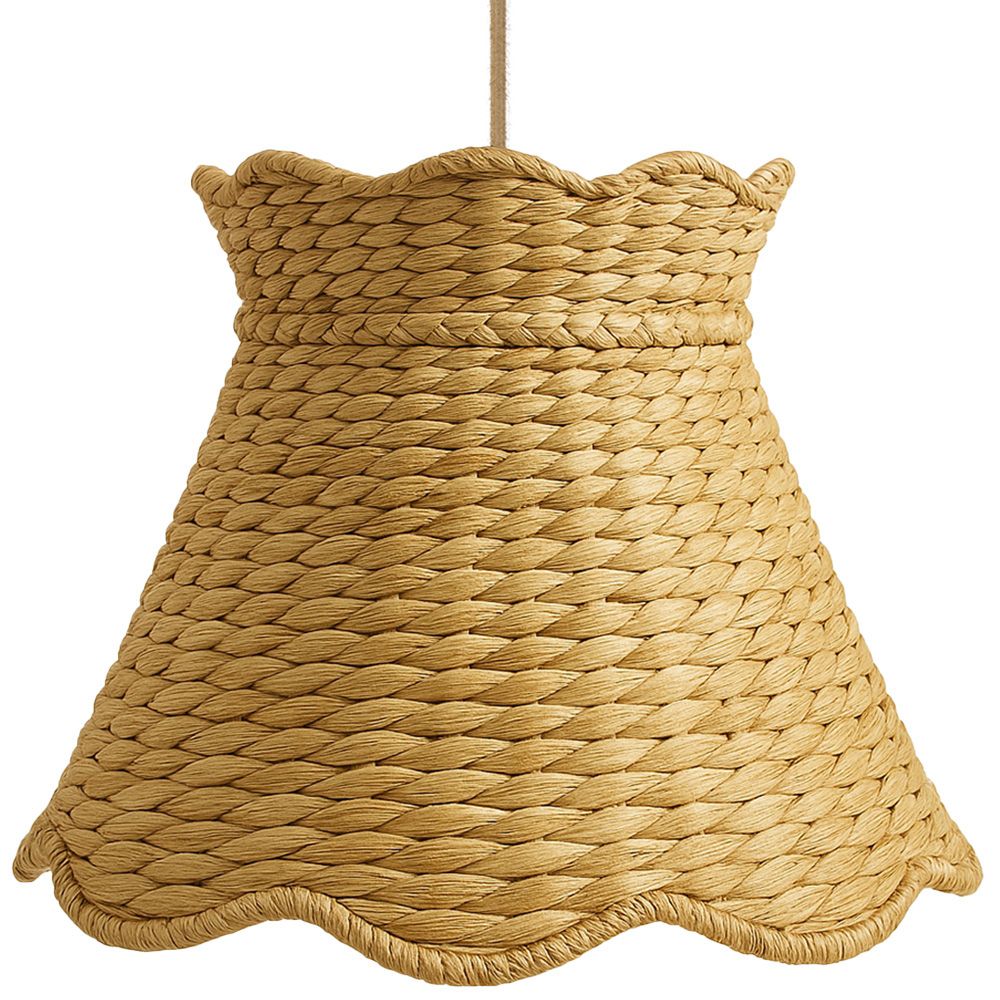 Lâmpada de Teto de Rattan – Lâmpada Pendente Estilo Natural – Tyna image 8