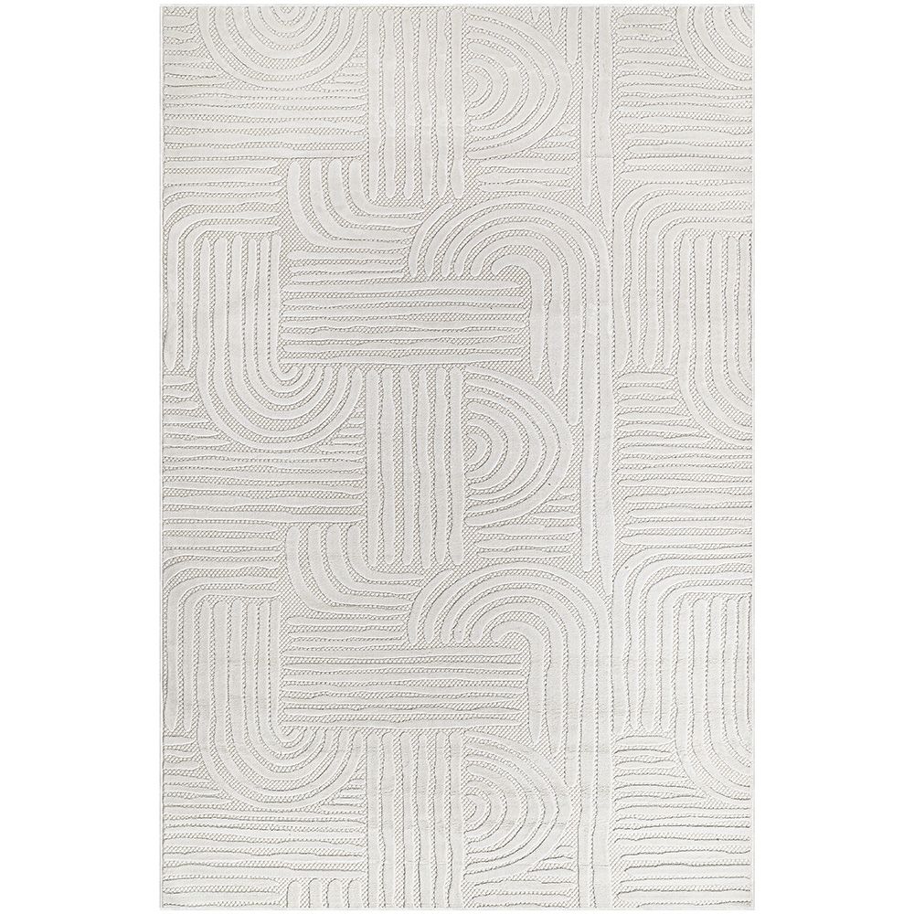Tapete Grande com Design Contemporâneo e Moderno - Bege (290x200 cm) - Arcus image 8