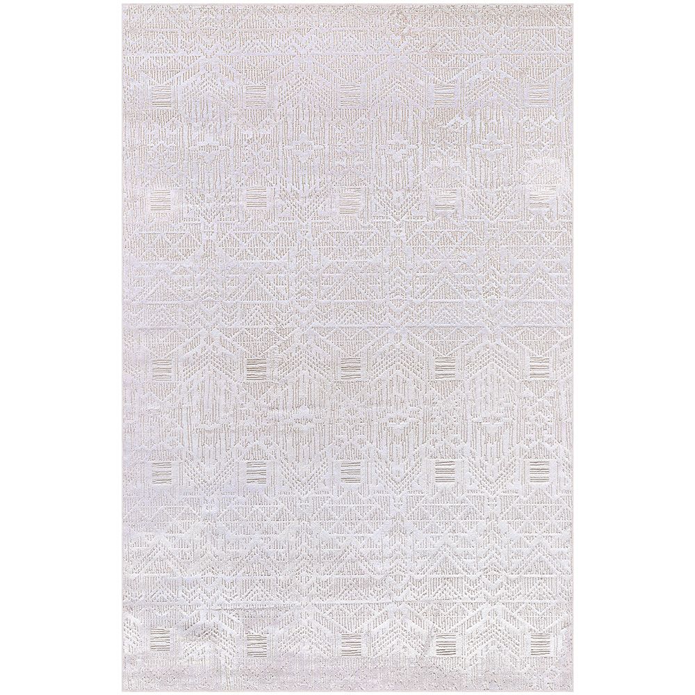 Tapete Grande com Design Contemporâneo e Moderno - Bege (240x 340 cm) - Pomona image 8