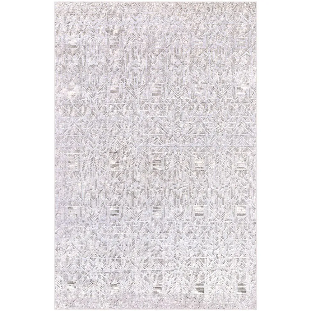 Tapete Grande com Design Contemporâneo e Moderno - Bege (240x 340 cm) - Pomona image 8