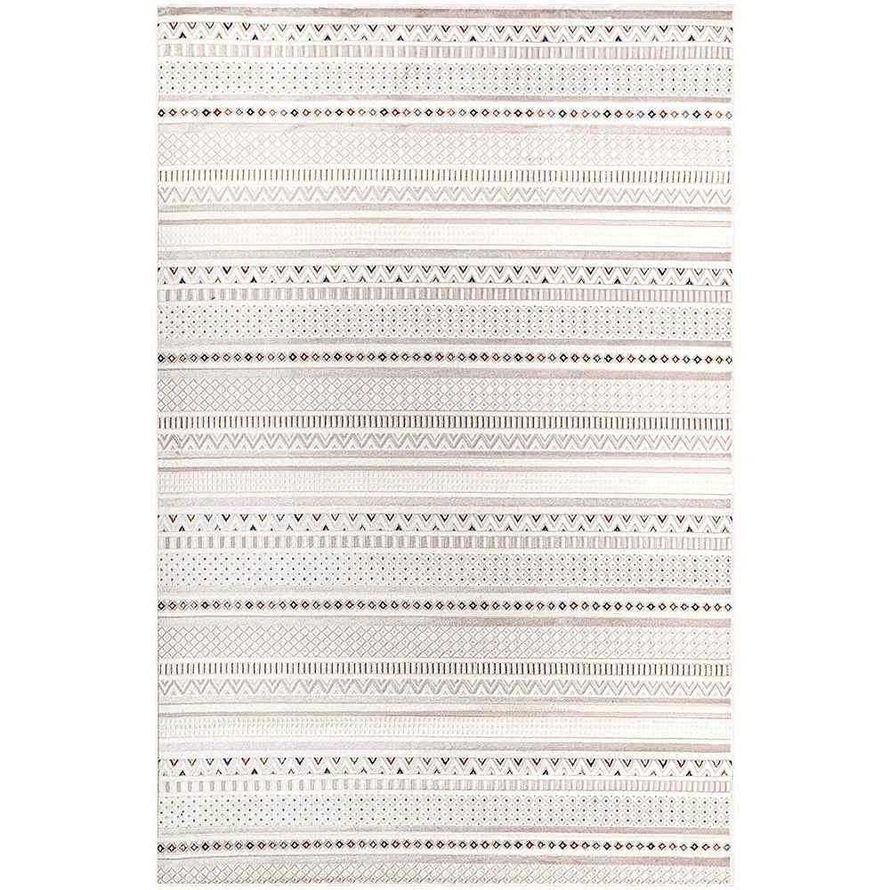 Tapete Grande com Design Contemporâneo e Moderno - Bege (290x200 cm) - Ferrum image 8