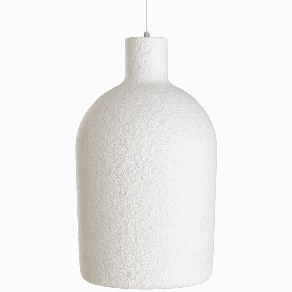 Lâmpada pendente - Design minimalista - Acabamento efeito pedra - Sinur II image 8
