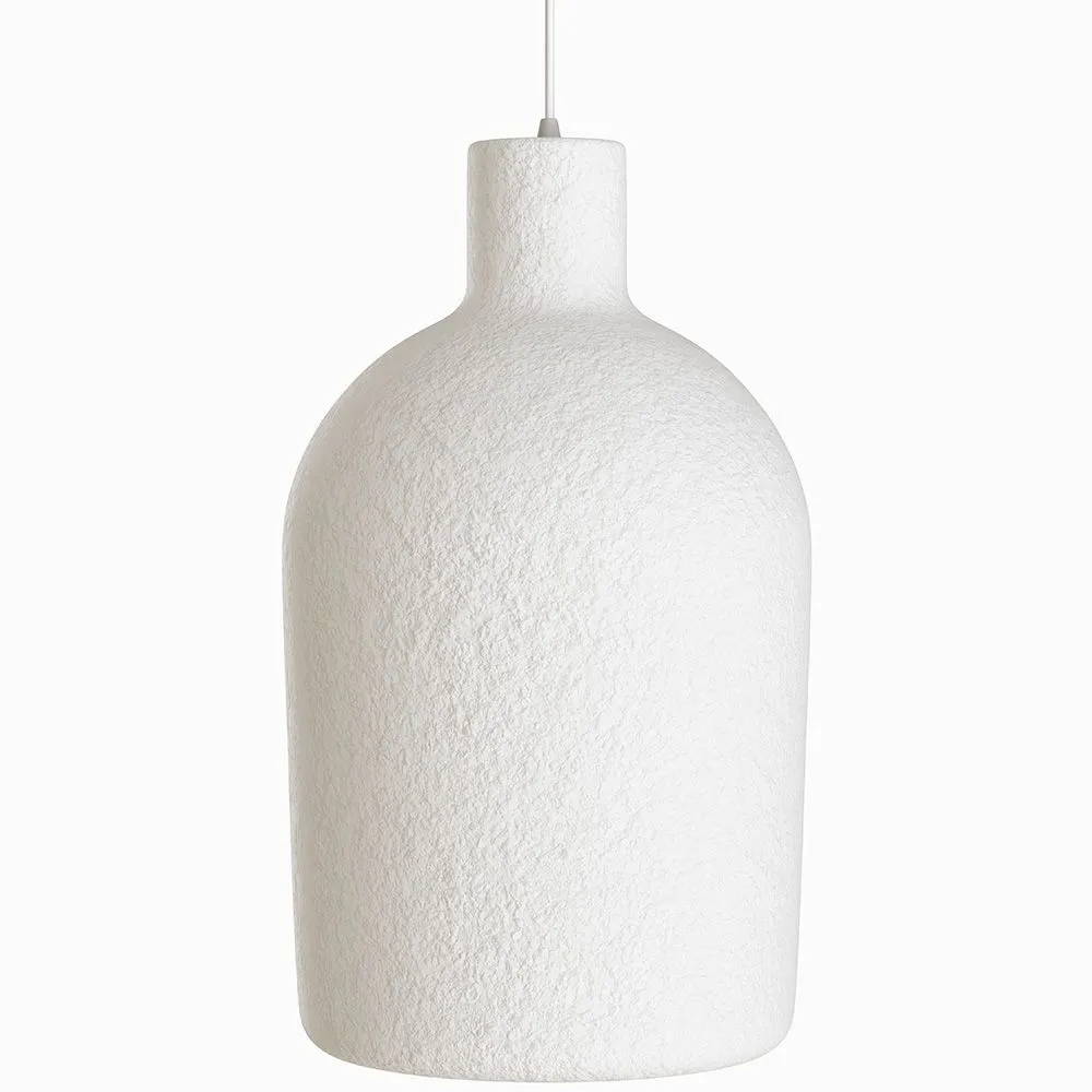 Lâmpada pendente - Design minimalista - Acabamento efeito pedra - Sinur II image 8